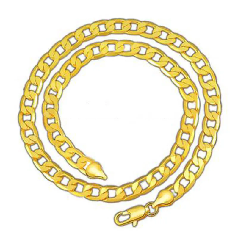 style 3 24in gold Серебряная с золотом цепь ожерелье твист панцирные цепи из сплава нержавеющей стали женское и мужское ожерелье 2 стиля Аксессуары модное ювелирное изделие подарок - Окраска металла: style 3 24in gold