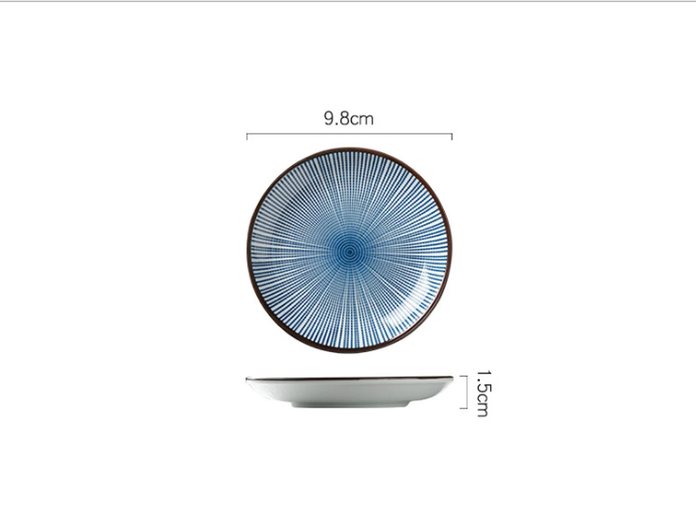 Японская столовая посуда в ретро стиле 9 8*1 5 см керамическое блюдо домашняя