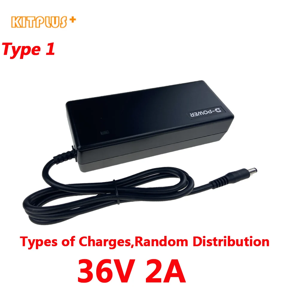 

36V 2A Charger With DC2.1 Socket for Lithium Battery Smart Fast Charger for Electric Bicycle E Bike Battery