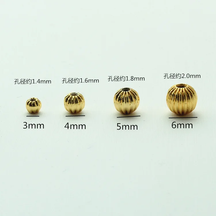 14 k позолоченные пустые секции арбуза ручные золотые тыквенные фонари DIY |