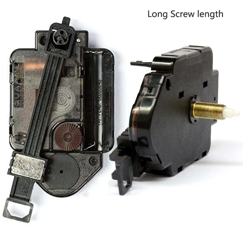 DIY Pendulum Clock Mechanism Movement Quartz Wall Motor &amp Hanger Classic Clockwork with Swing 3D Replacement Parts Tools |
