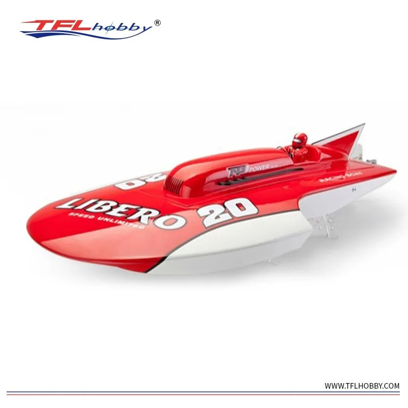 Лодка из стекловолокна TFL 1108 Libero hydro RC с бесщеточным двигателем SSS3660 KV2070/водяным