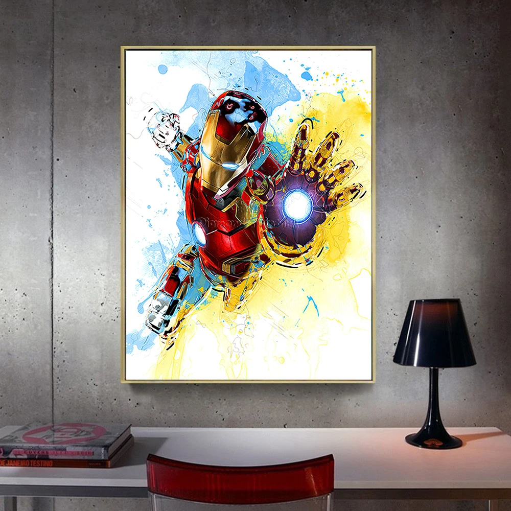 Набор для алмазной вышивки Железный человек | Дом и сад