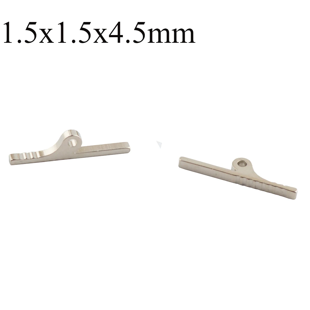 

100pcs glasses hinge,hinges for eyeglass repairing universal hinges for eyeglasses 1.5x1.5x4.5mm