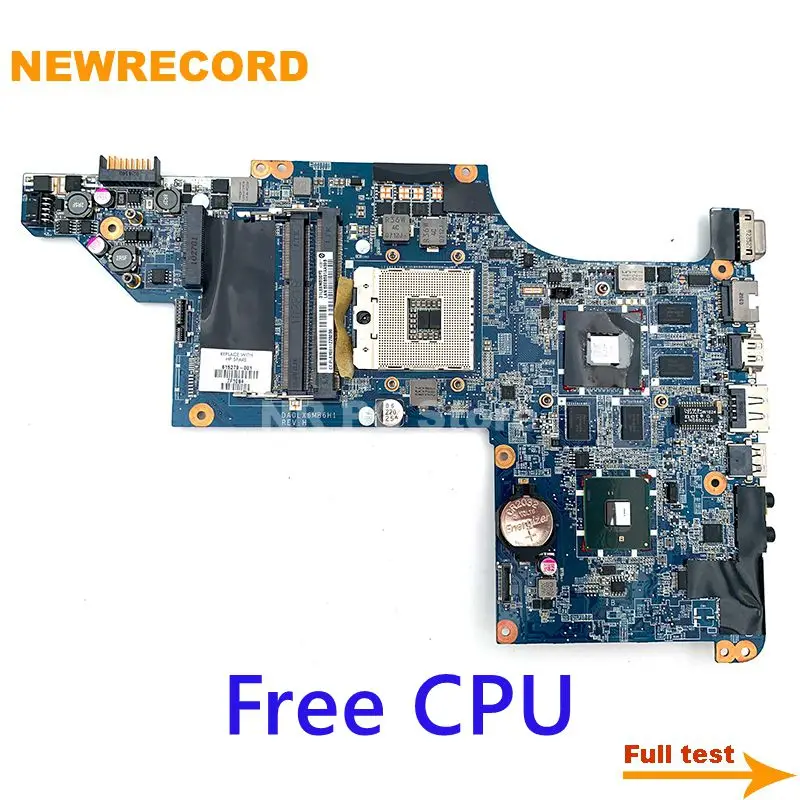 NEWRECORD DA0LX6MB6H1 615279-001 630279-001 603642-001 для HP Pavilion DV6 DV6-3000 материнская плата ноутбука HD5650 GPU