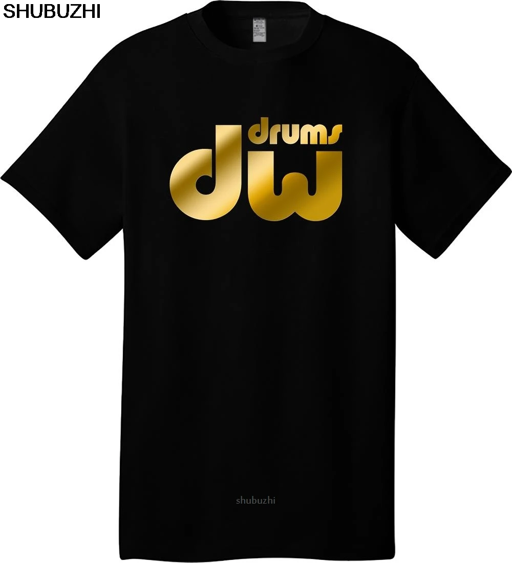 Dw Барабан 3 - a черная футболка крутая Повседневная гордость Мужская Унисекс Новая