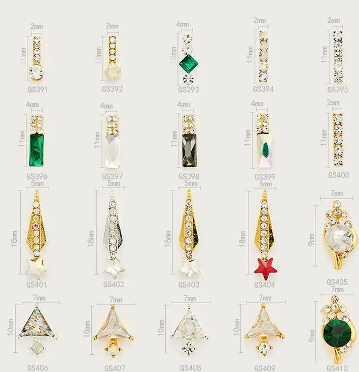 20 шт. Металлические Мини шарики для ногтей|Стразы и украшения| |