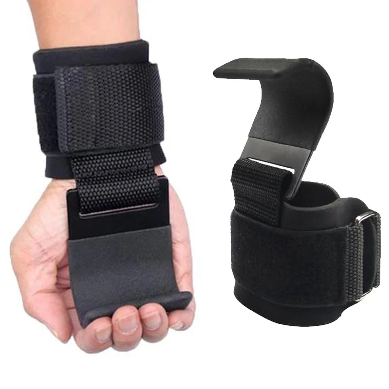 Ремни для поднятия тяжестей 1 пара с крючком ручной Руль запястье ремни-перчатки