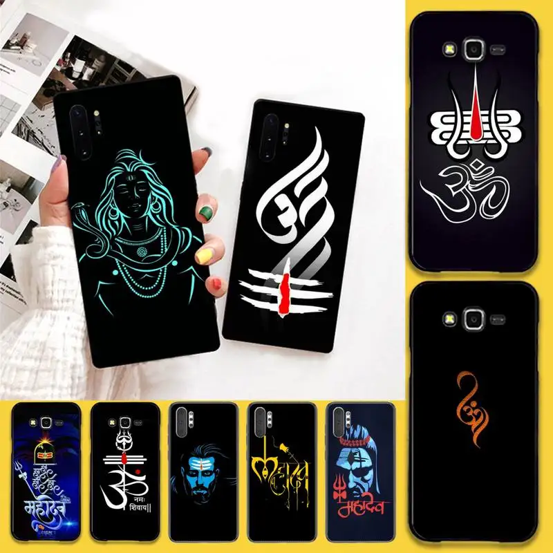 Hinduism лорд Шива махакал окрашенный чехол для телефона Samsung Note 7 8 9 10 Lite Plus Galaxy J7 J8 J6