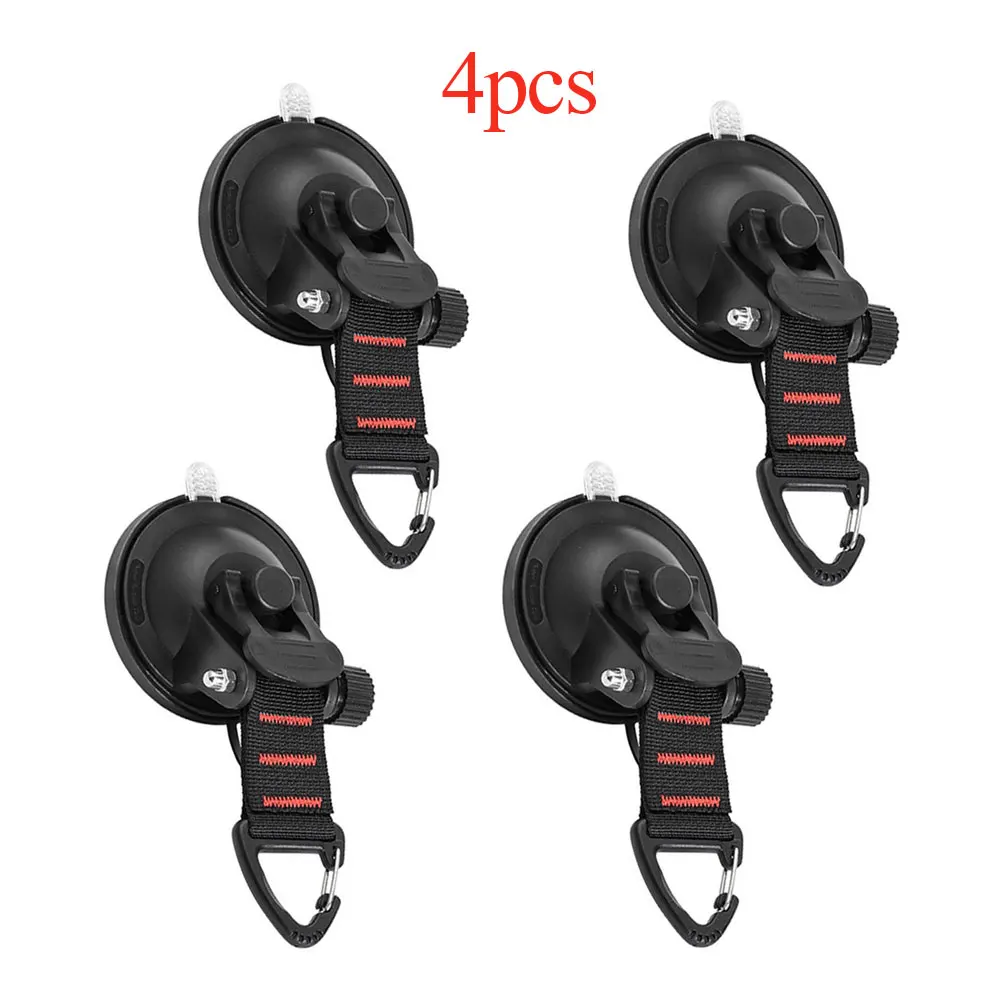 

Outdoor Portable Suction Cup Hook Camping Hiking Suction Cup Anchor Hook Tarp Sucker Home Tents Car Securing Hooks Tie Down Hook