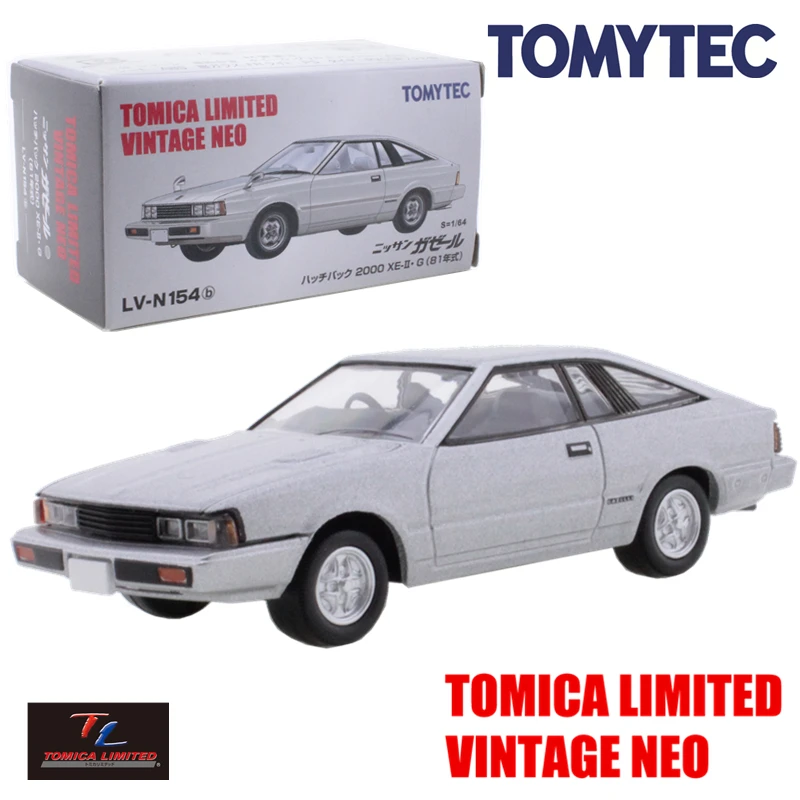 Tomytec tomica limited Винтаж neo lv n154 nissan Газель хэтчбек литой миниатюрный 1981 стиль автомобиль игрушка коллекционные игрушки Горячая безделушка