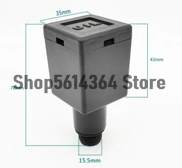 

Пластиковая масляная пробка сапун 3/8" для воздушного компрессора