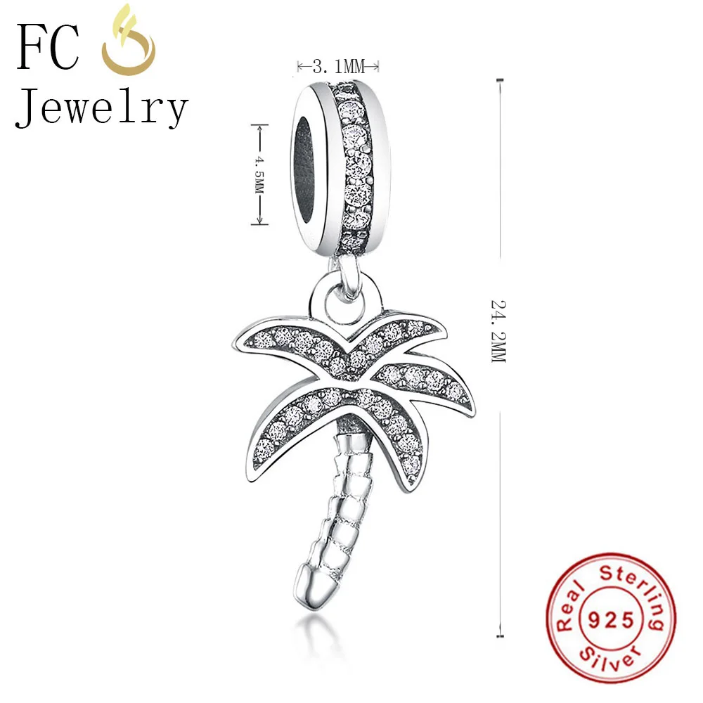 FC ювелирные изделия подходят оригинальные брендовые шармы браслеты 925 пробы