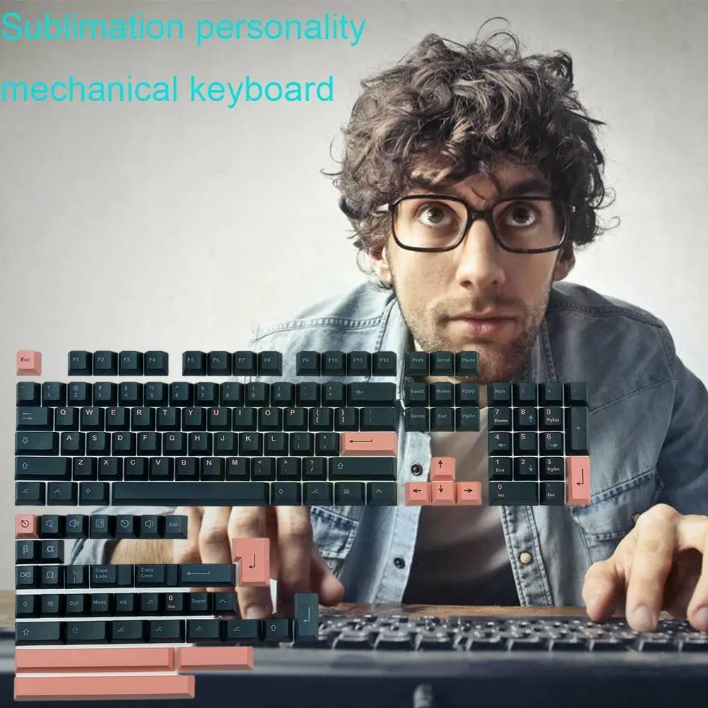 

Pbt Keycaps Sublimation Keycap For Gmk Firefly Dye Mechanical Gaming Keyboard 146 Keys Y7o9