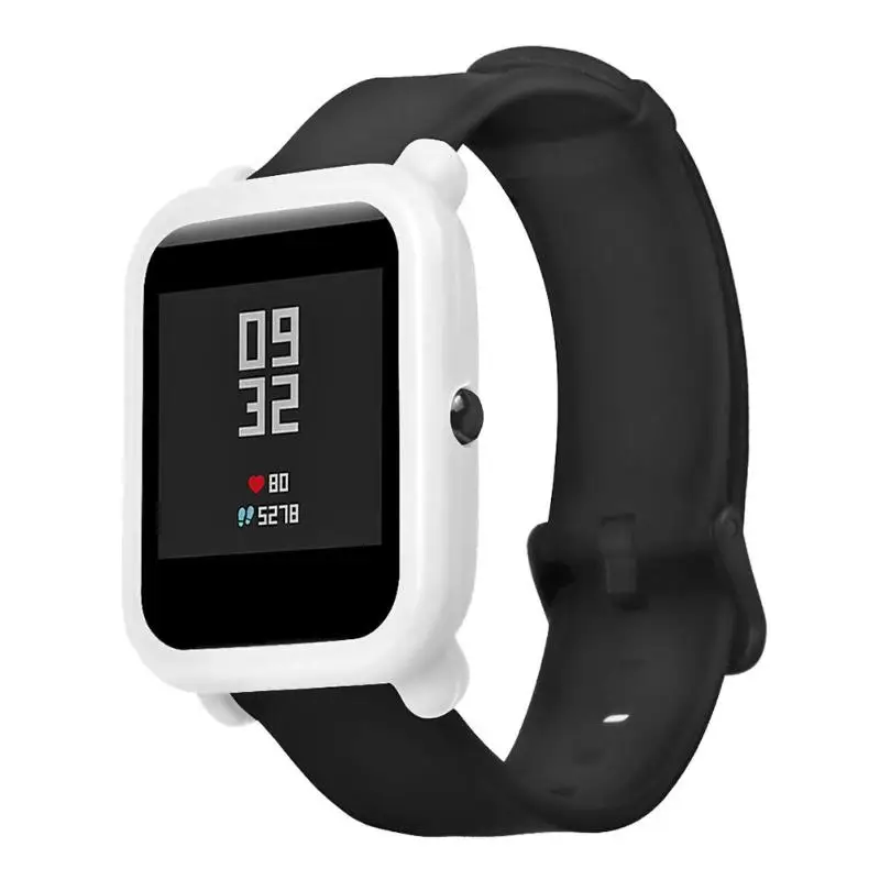 Силиконовый защитный чехол для Huami Amazfit Bip Молодежные часы|Смарт-аксессуары| |