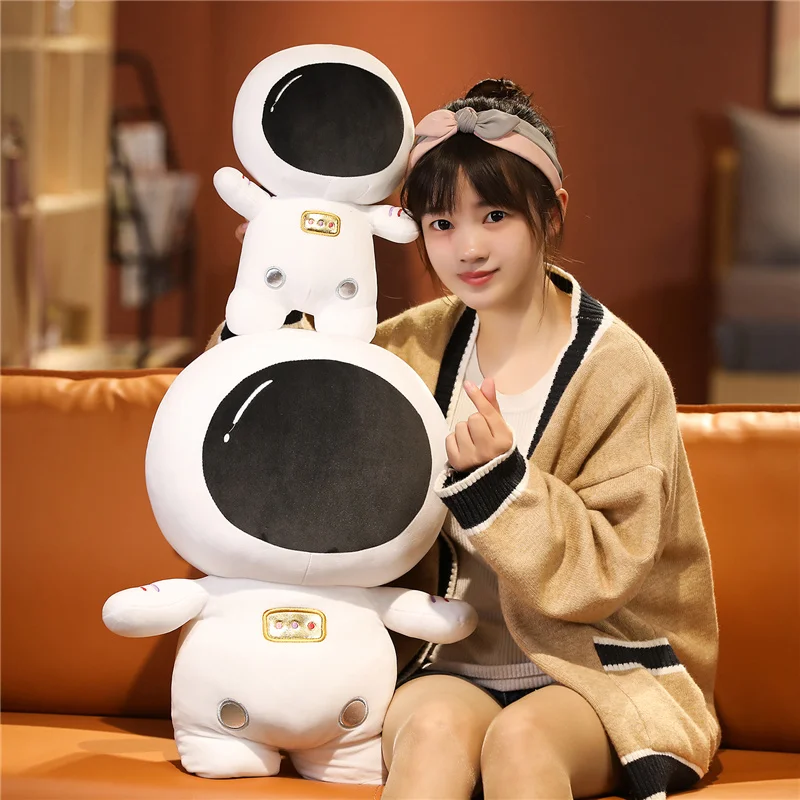 

New 35/60cm Stuffed Soft Unique Cosmonaut Plush Toys Lovely Space Astronaut Plush Pillow for Kids Baby Birthday Gifts