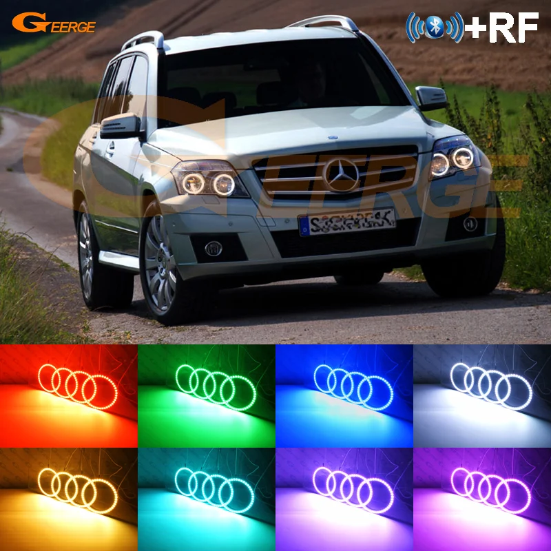 RF Дистанционное Bluetooth приложение многоцветный RGB комплект светодиодов глаза