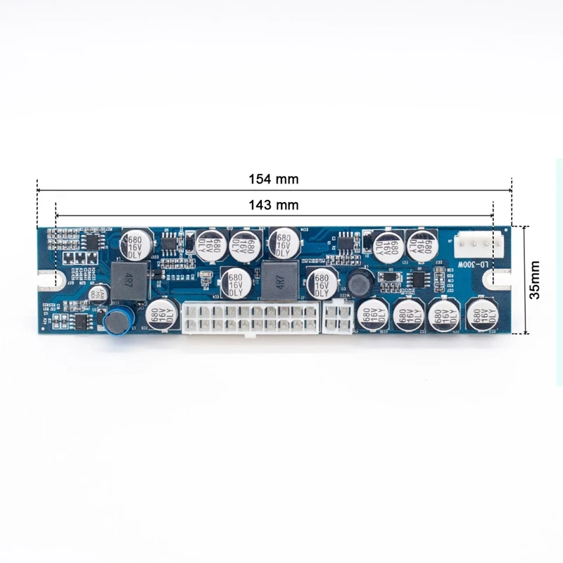 Dc To Atx Supply Power Module 12V 300W 24Pin Psu Switch for Computer | Компьютеры и офис