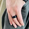 1PC Magnetic Therapy Lose Weight Rainbow Ring Titanium Steel RingSlim Ring Men Women Health Care Jewelry