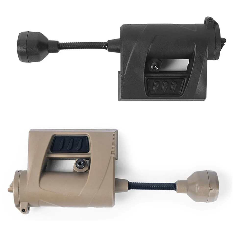 Военный шлем для страйкбола Mpls с зарядкой 4 режима зеленый красный ИК-лазер