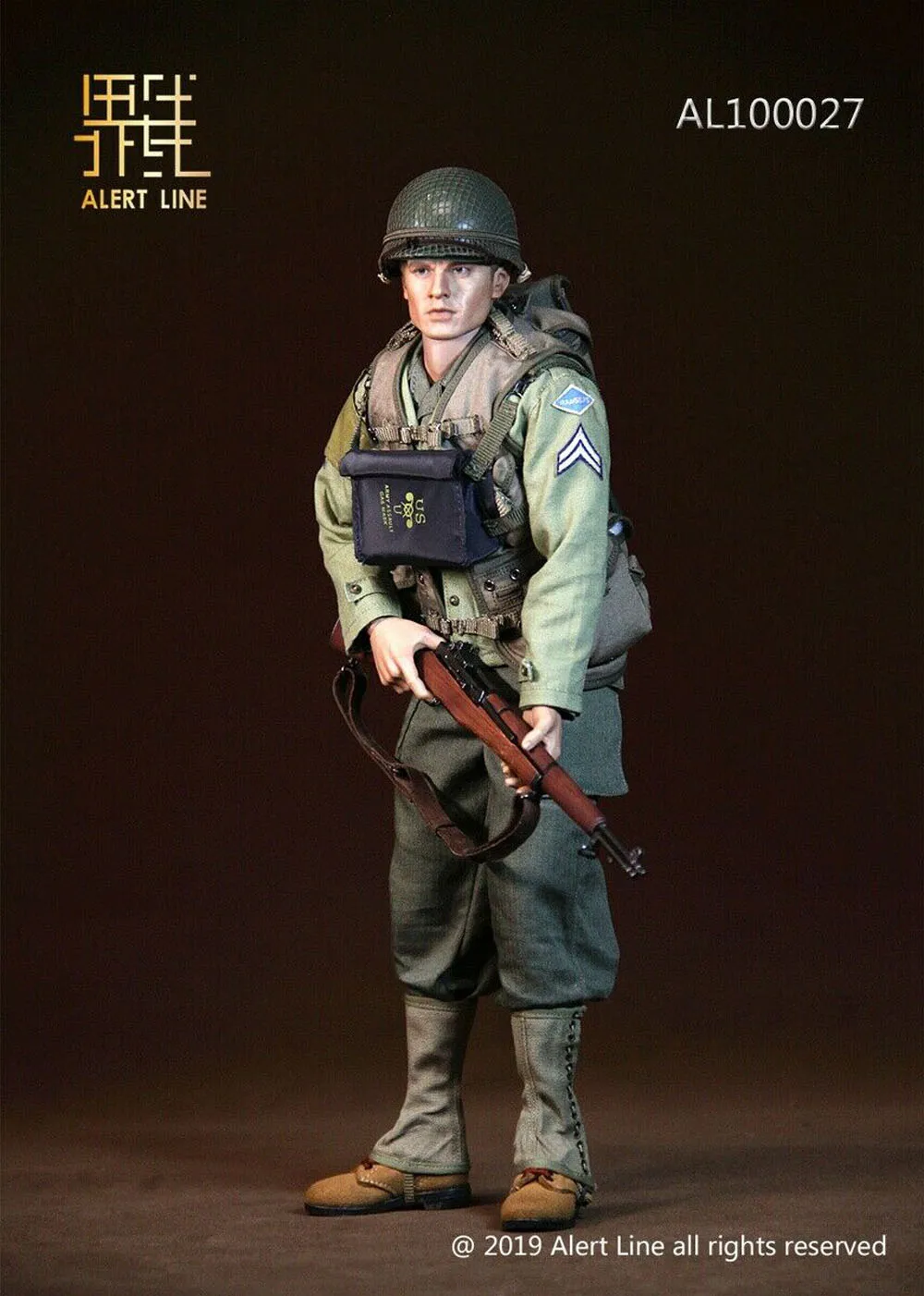 Alert Line AL100027 1/6 WWII U.S.Army Suit Equipment Set Solider Figure Access |