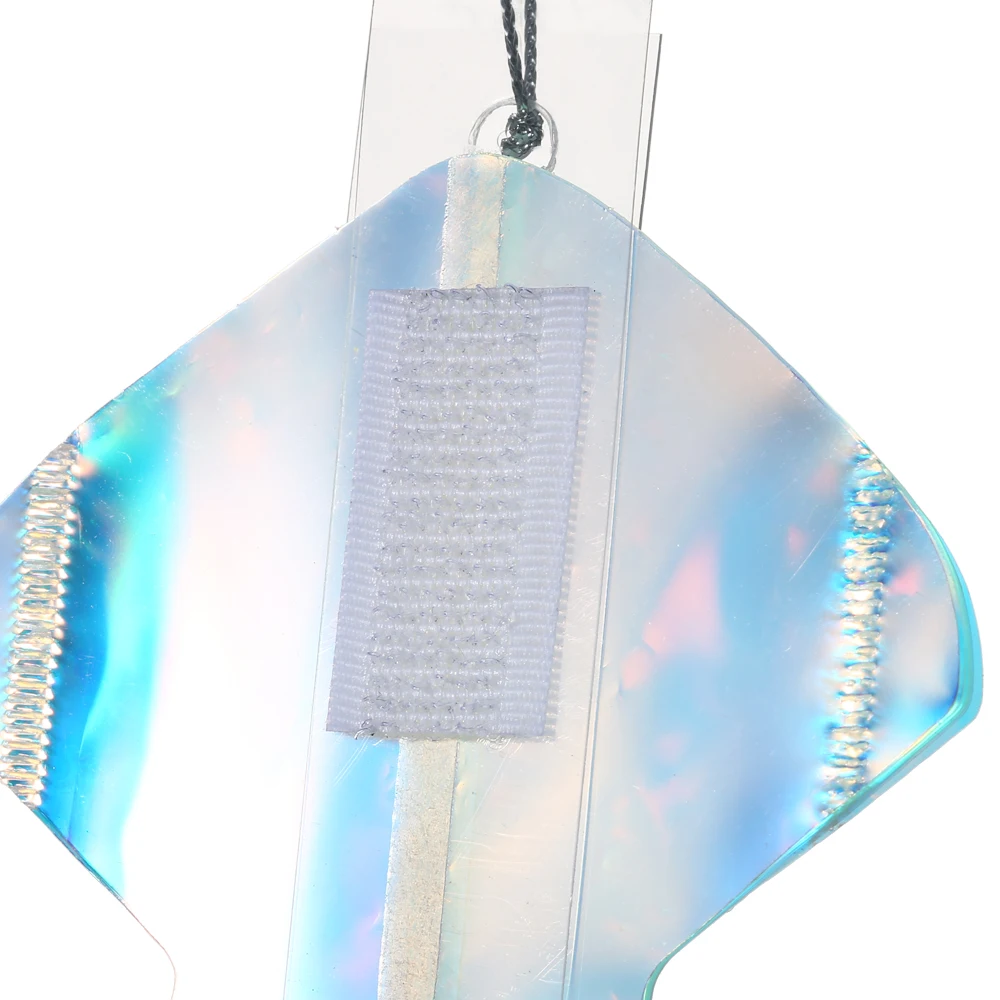 2pcs/set 6 inches &amp 12 Iridescent Decorative Hanging Round Paper Rainbow Shine PET Tissue Fans Party Ornaments Decoration | Дом и сад