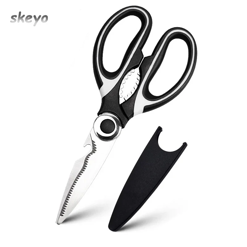 

Stainless Steel Scissors Multipurpose Purpose Shears Tool For Meat Vegetable Barbecue Tool Cut Garden Kitchen Supplies