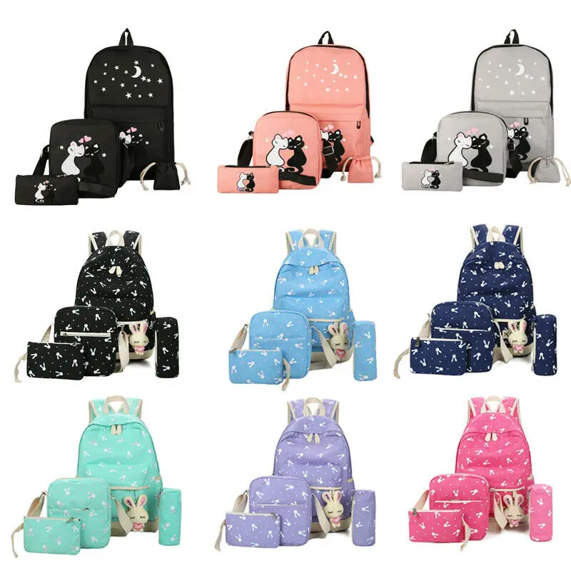 2019 Новый повседневный рюкзак с героями мультфильмов женский фотоизображением