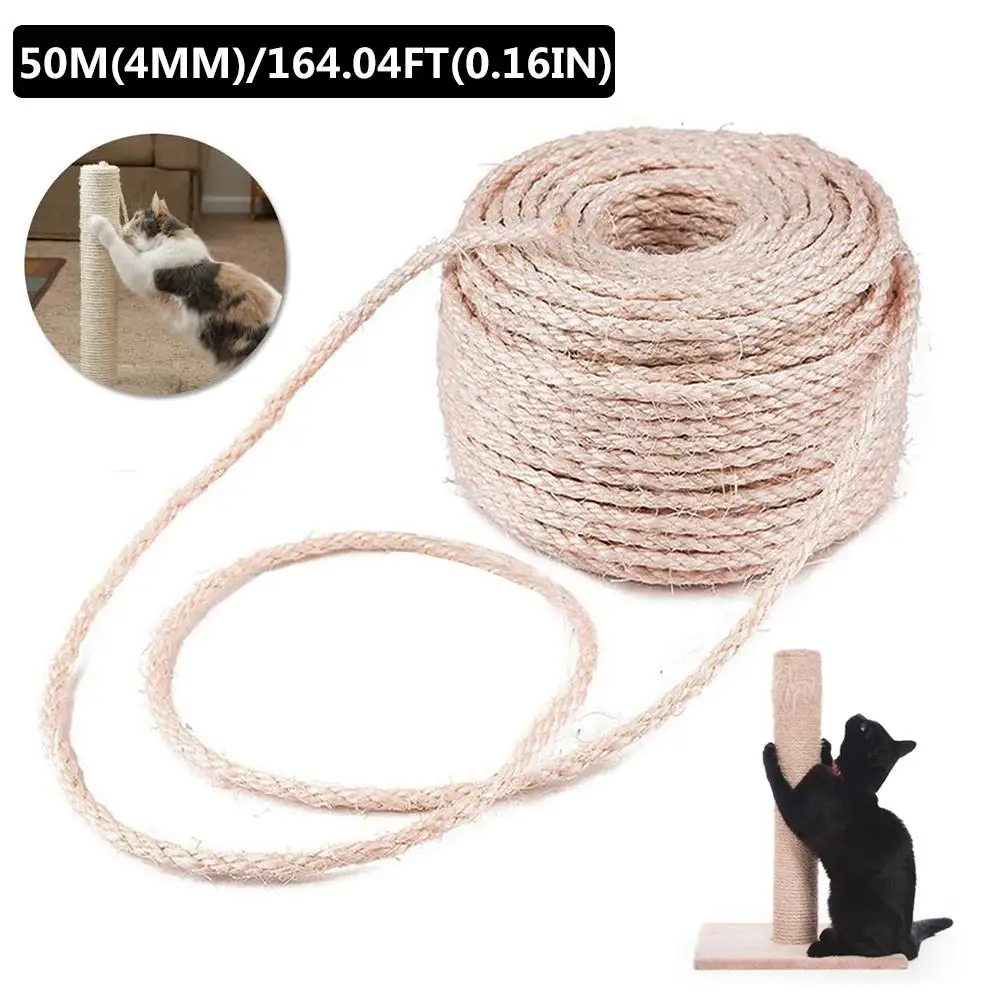 Веревка Sisal для кошачьего дерева подъемная рама сделай сам кошек игрушечная