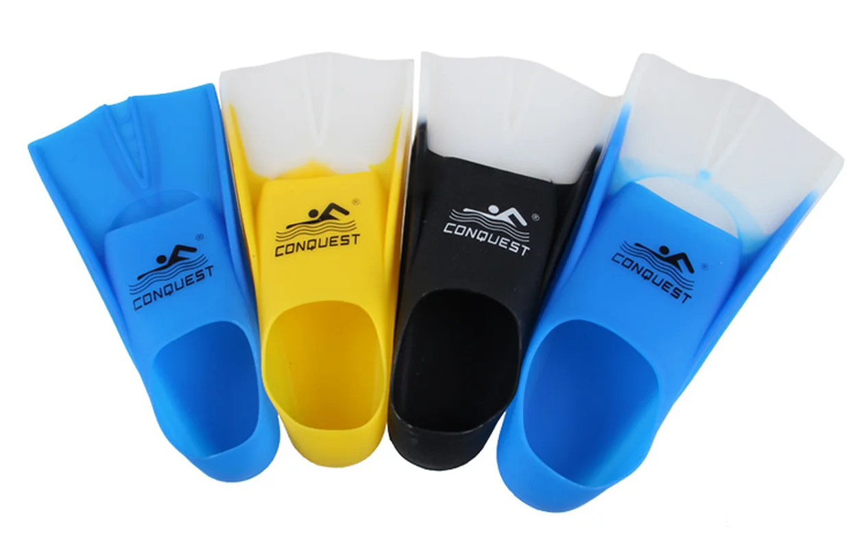 Ласты для взрослых Регулируемая плавающая лягушка обувь силиконовая