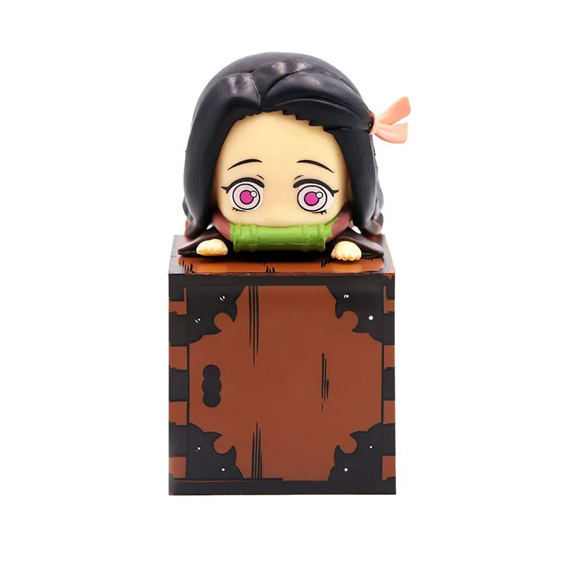 

Demon Slayer Kamado Tanjirou Kamado Nezuko Agatsuma Zenitsu Toys Action Figures Kimetsu no Yaiba PVC Figurine Model 3pcs/set