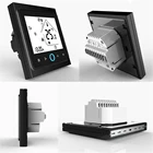 Термостат Modbus, центральный кондиционер воздуха, 2 трубы, три скорости ветра, термостат с сенсорным ЖК-экраном, регулятор температуры, зимний термостат