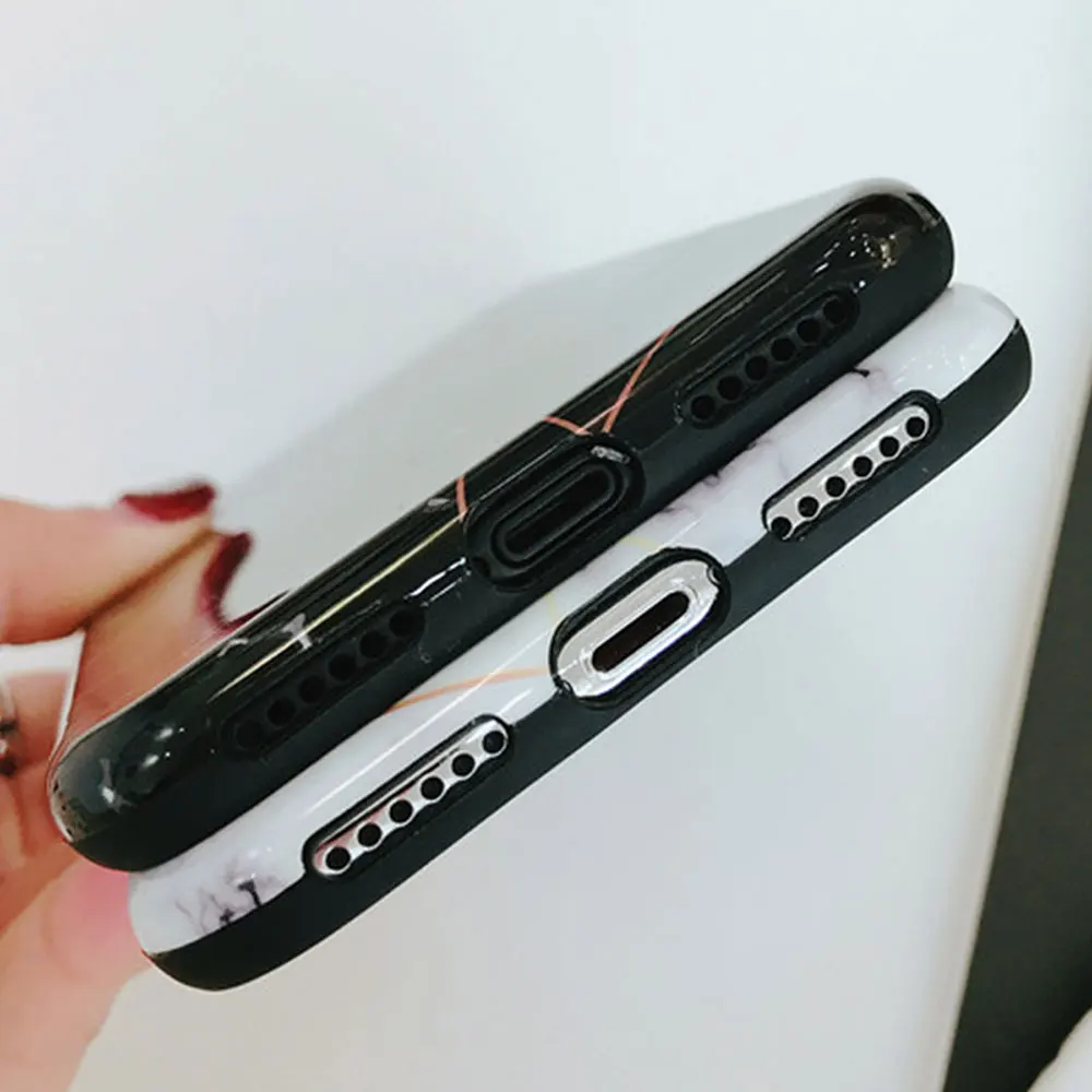 KISSCASE лазерный луч мраморный чехол для телефона iPhone X XS XR 6 6S 7 8 Fundas элегантный 7Plus