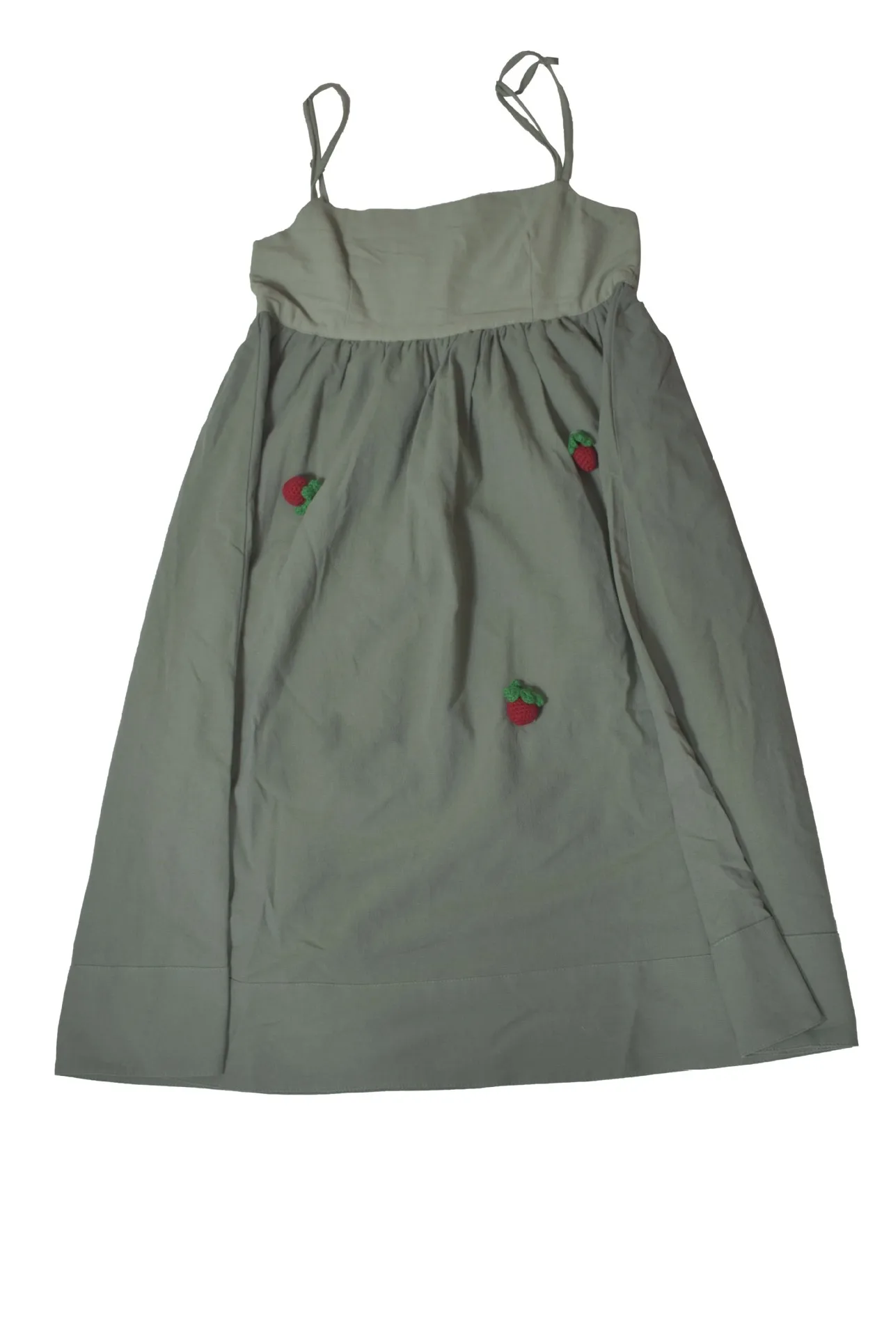 

Strap solid dress split lace dress V-neck mid waist print dress