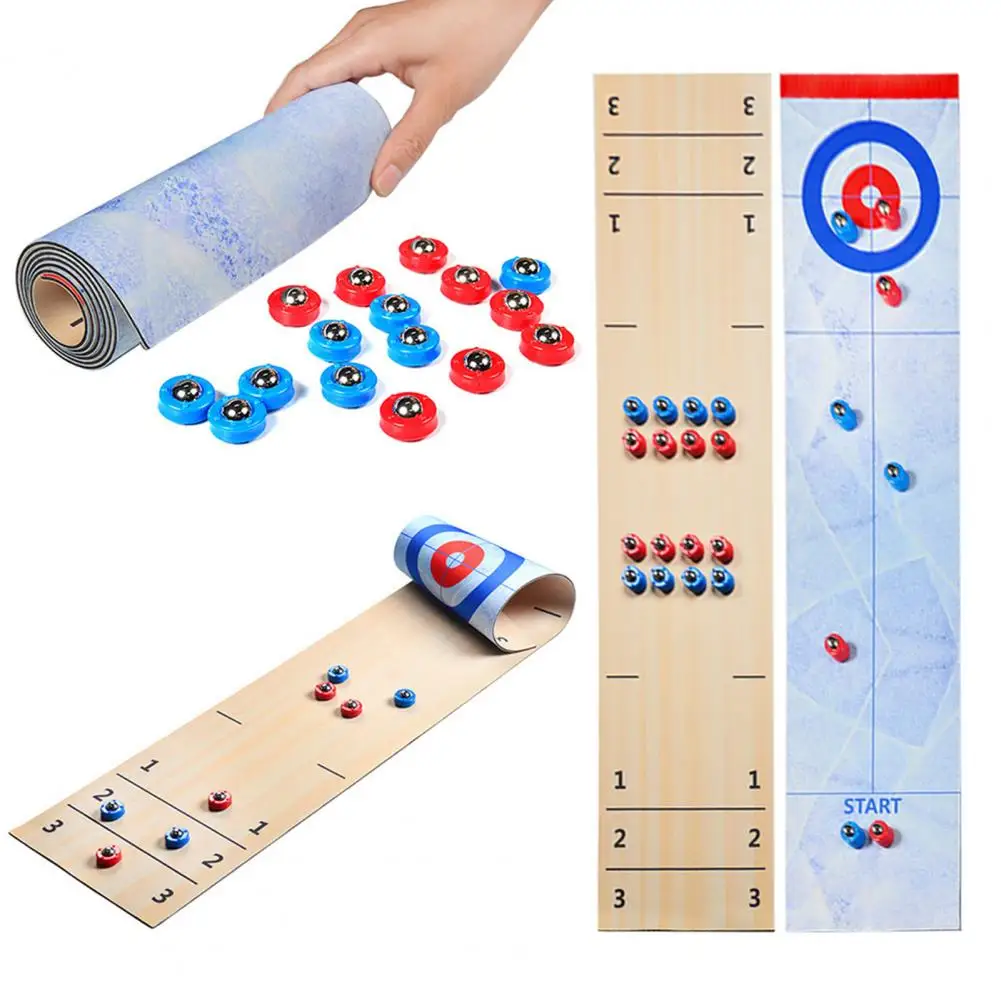 Juego de mesa de tama&ntilde;o Mini para ni&ntilde;os, rizador de escritorio, descompresi&oacute;n ABS, juegos de mesa familiares para el hogar-4