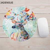 thickened mouse pad anime cartoon cute girls computer desk mats keyboard round square deskpad laptop mouse mat for office pc