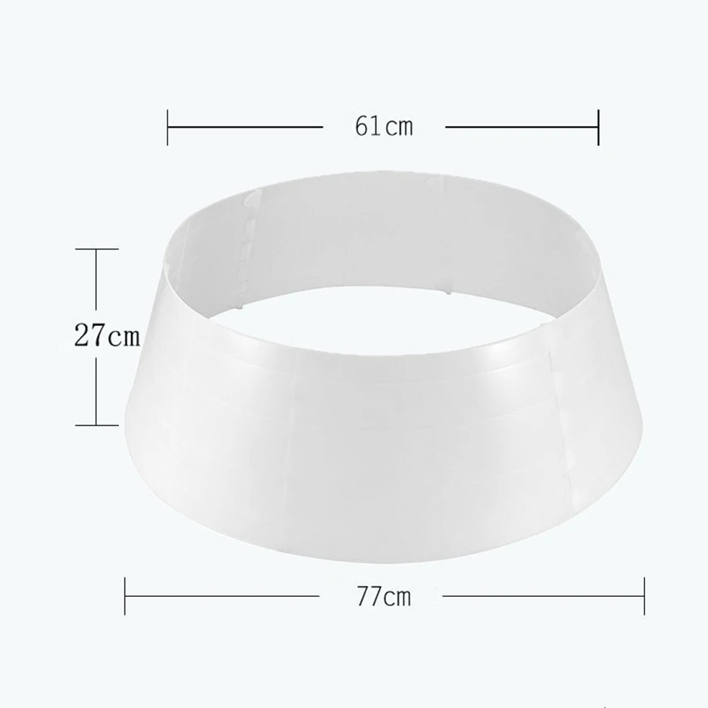 

Xmas Tree Apron Xmas Tree Skirt Ornaments Elk Snowflakes Knitted Christmas Plant Bottom Apron For Home Party Decor RED COLOR