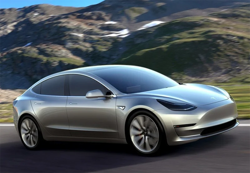 Высокое качество для Tesla модель 3 Настоящее карбоновое волокно зеркало заднего вида крышки боковое зеркало шапки Автомобиль Стайлинг