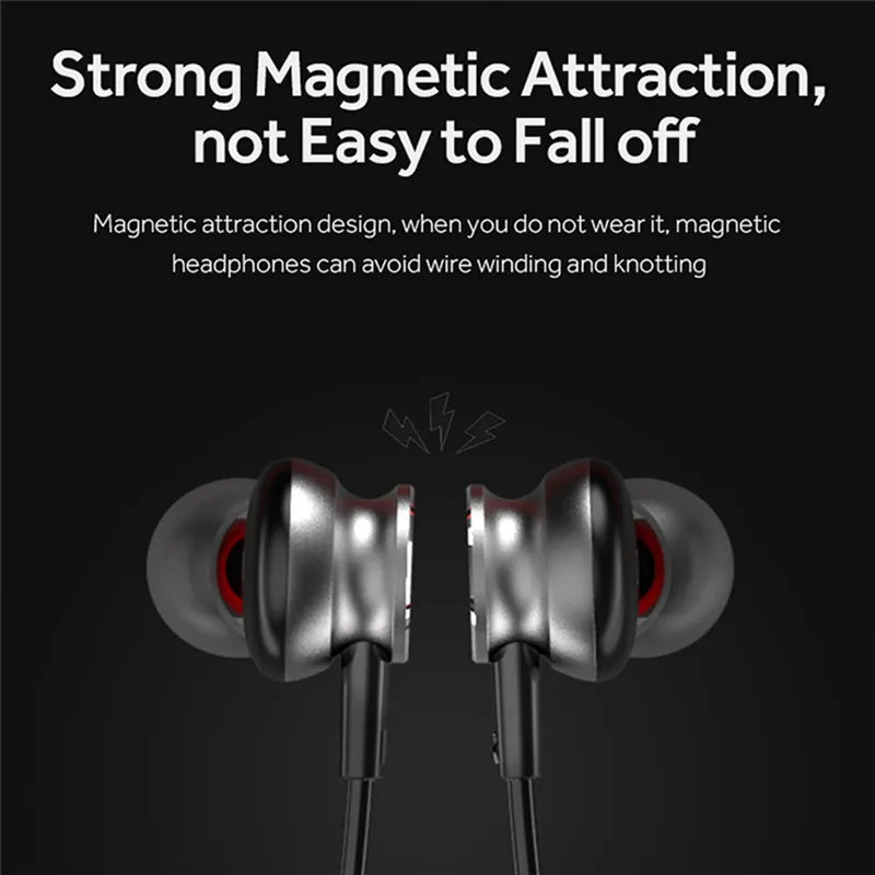 Беспроводные наушники Bluetooth 5 0 стерео гарнитура с громкой связью HD вызовы