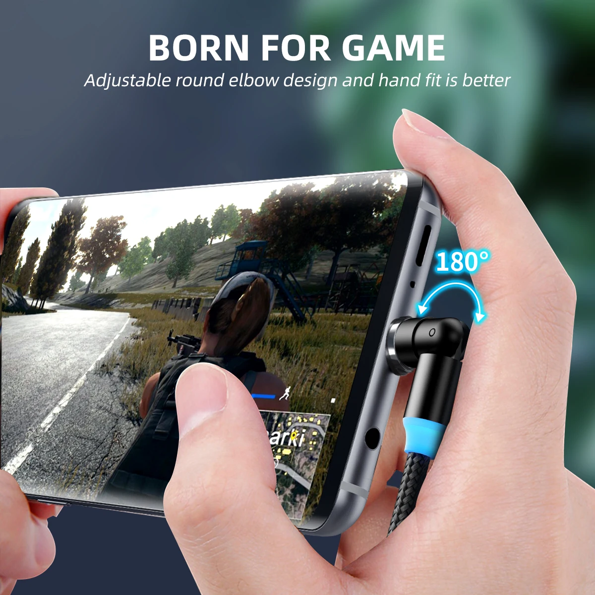 Магнитный кабель anmon Type C Micro USB зарядный вращающийся на 540 градусов провод Usb 1 м 2 3 в