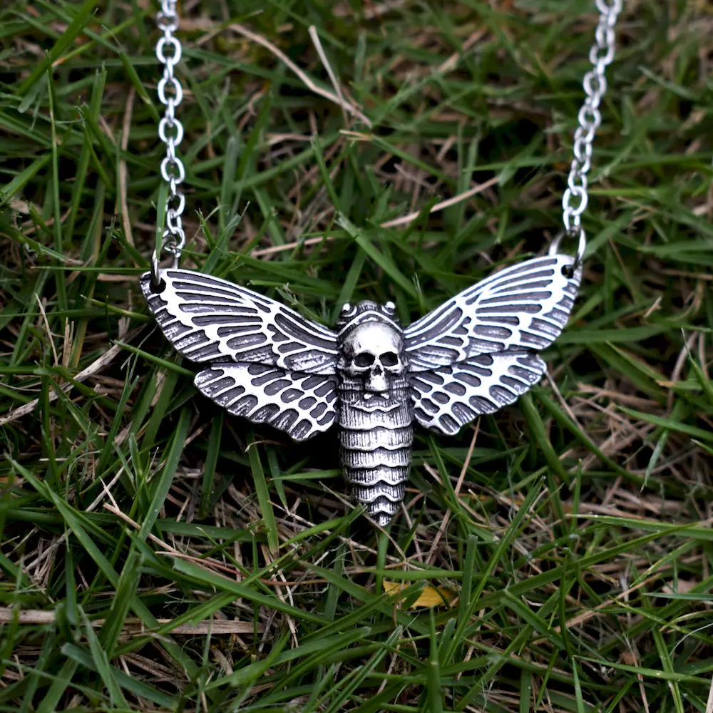 1 шт ночной Мотылек голова смерти Hawkmoth Любовник подарок для женщин