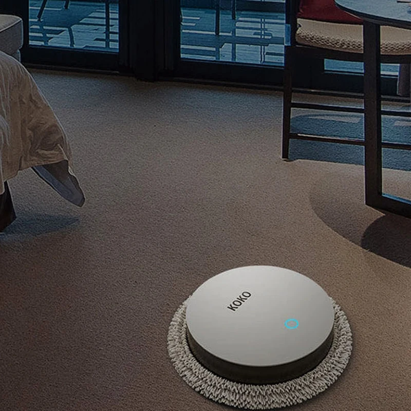 

Intelligent Sweeping Robot Floor Mopping Robot Automatic Floor Mopping Machine Household Wet Dry Dual-use Mop Robot 4000mAh 220V
