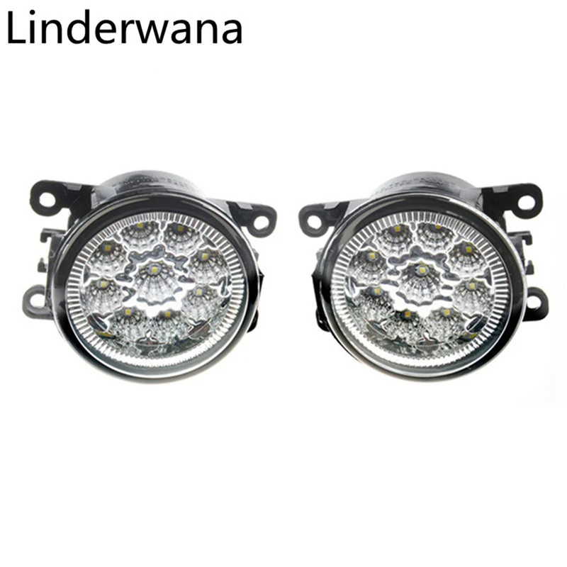 

Fog Lights For Cars Accessorie 12V For Mitsubishi Pajero 4 V80 V90 2007-2012 Running Lamps LED Headdight