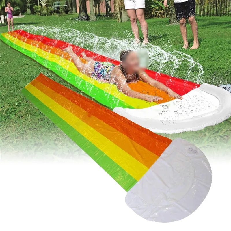 Гигантский Surf 'N водная горка весело струя воды шлепанцы без задника с