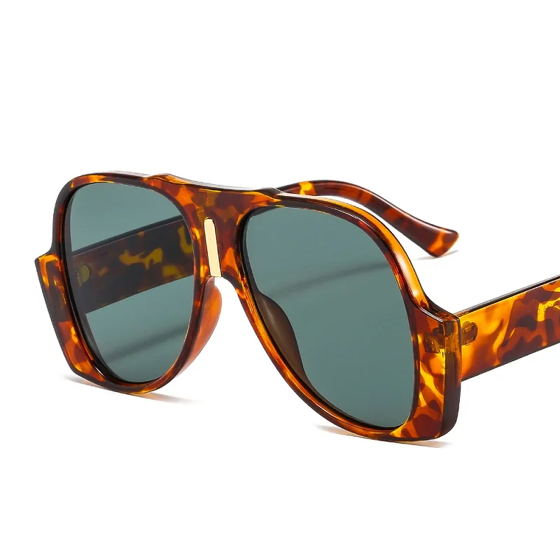 2021 new arrival fashion shield sunglasses women men original cool frame gradients lens brand designer hot selling leopard black free global shipping