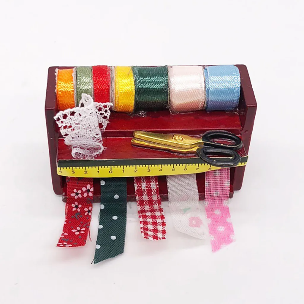 Горячая продажа кукла принцессы деревянный кукольный домик Миниатюрный 1:12