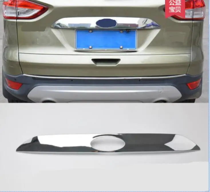 Высокое качество автомобиля Стайлинг задний багажник отделка багажника