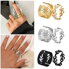 2x регулируемое Открытое кольцо удобное пламя простой богемный набор для подростков ежедневный фестиваль деликатные шоу женщин