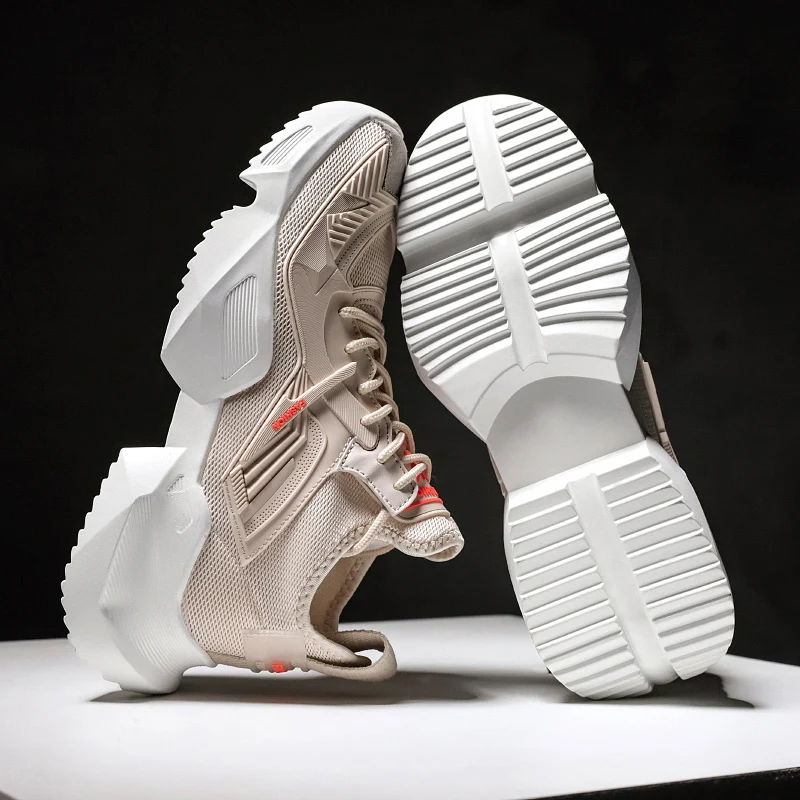 Мужские кроссовки легкие на шнуровке брендовые трендовые спортивная обувь