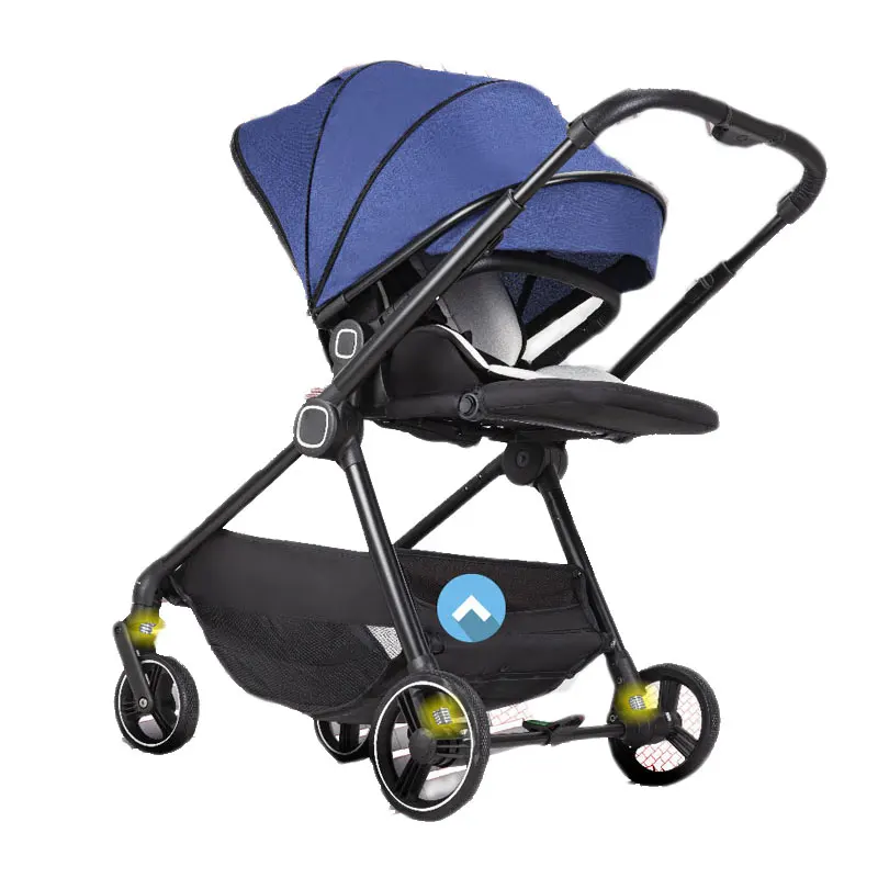 Прогулочная коляска для младенцев четыре колеса портативная путешествий можно